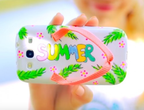 DIY: 5x Summer phone cases
