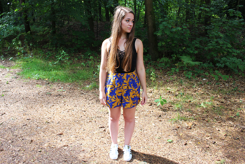 OOTD Zonnige shorts outfit