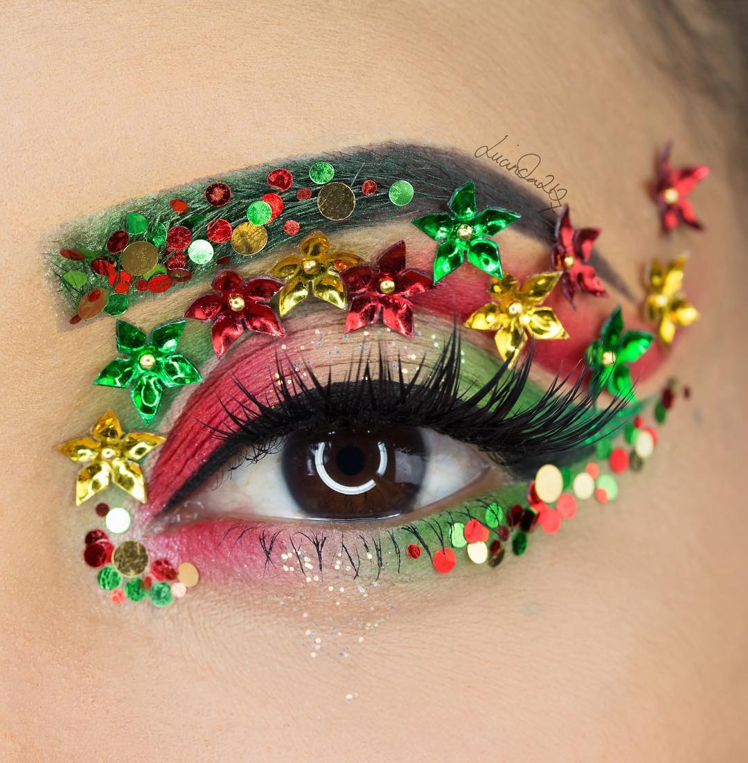 Kerst make-up